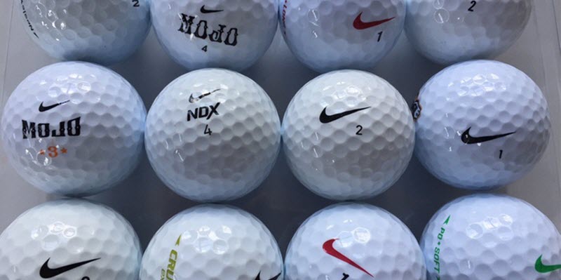 Nike Black Golf Balls