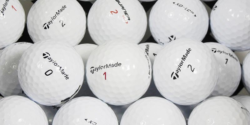 Taylormade Yellow Golf Balls